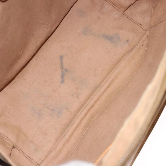 GUCCI Micro GG Supreme Hand Bag PVC Beige Gold 000 104 0030 Auth gh453 - Picture 3 of 11